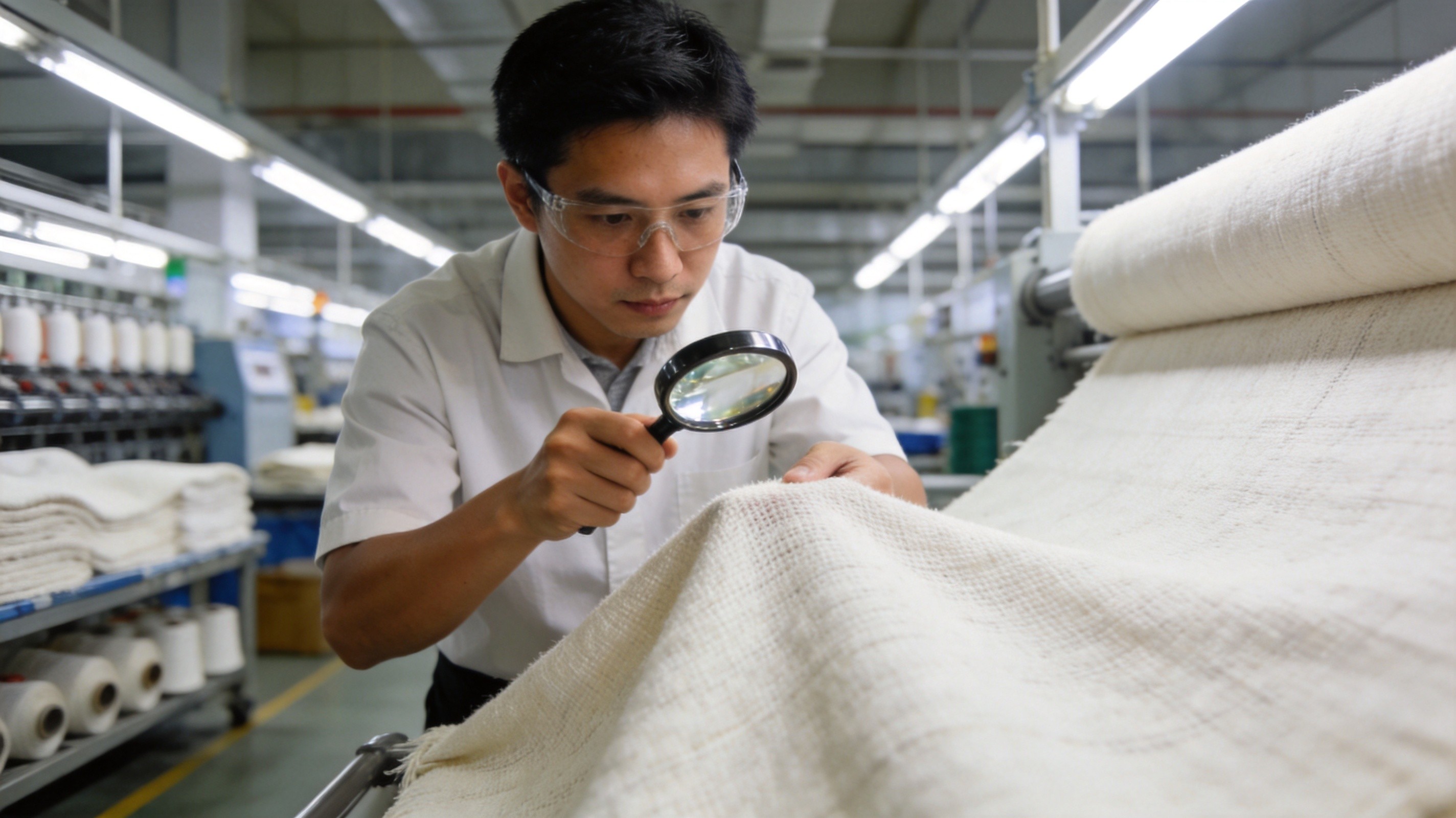 Fabric quality control and inspection