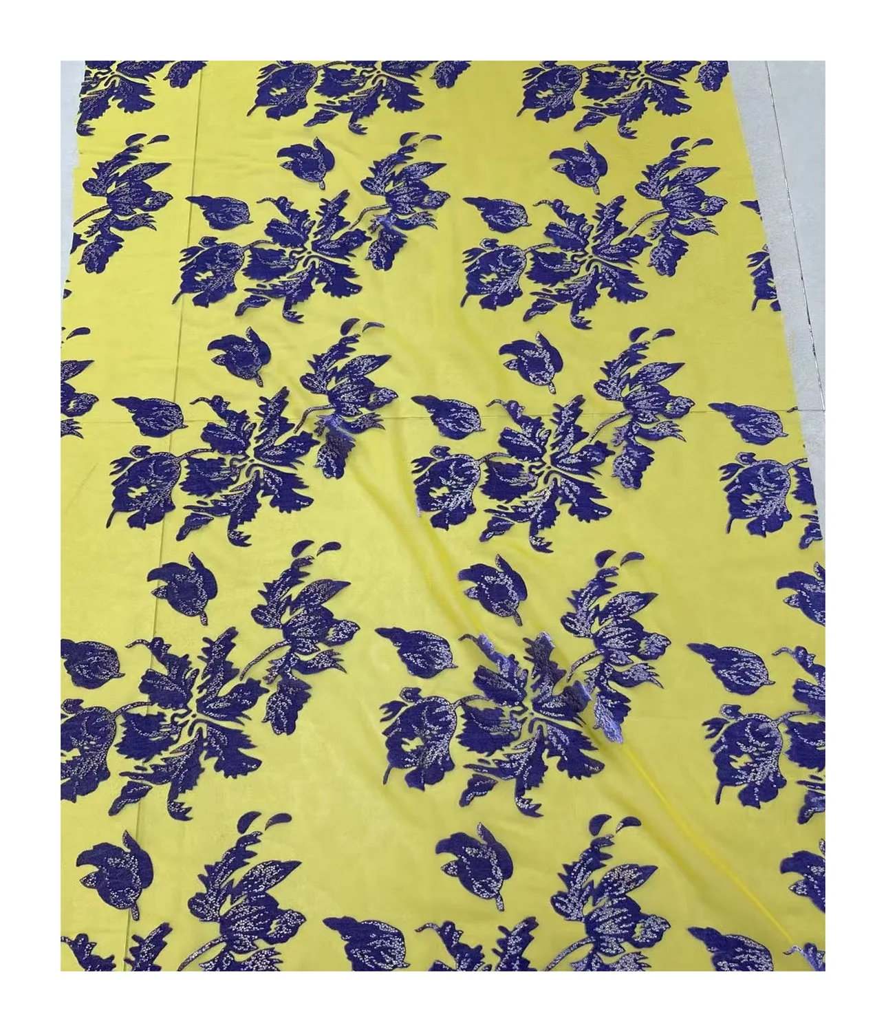rhinestone bold floral celebration velvet