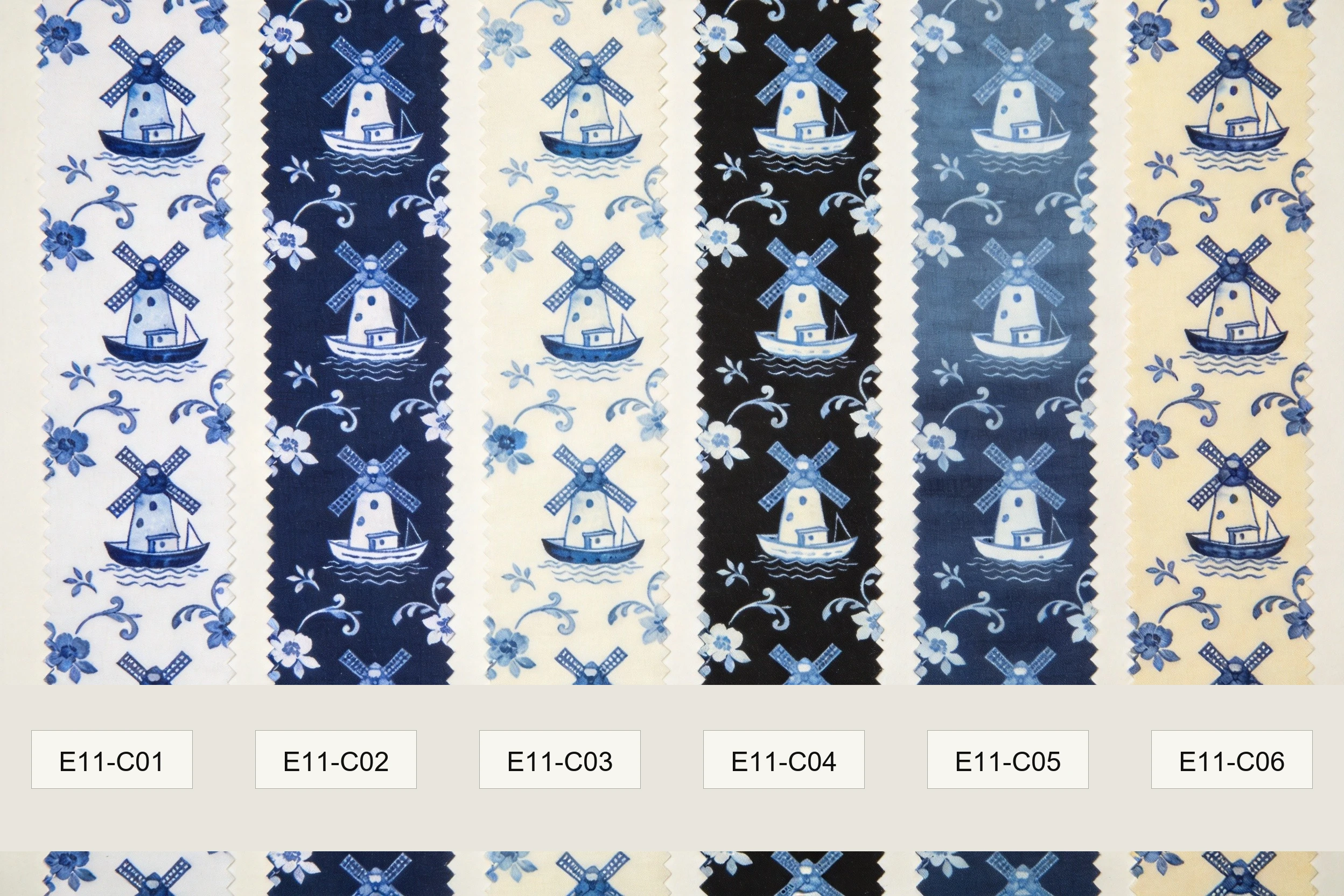E11 Wildflower Meadow 6 colorways