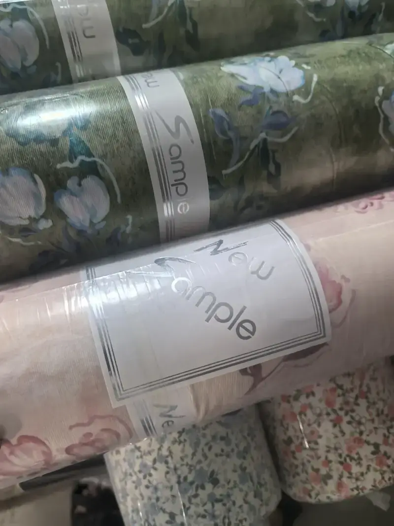 New floral print sample rolls
