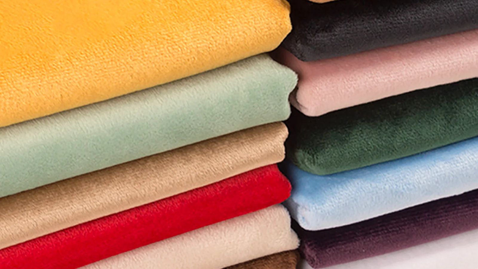 Folded colourways ready to ship